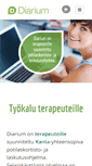 Mobile Screenshot of diarium.fi